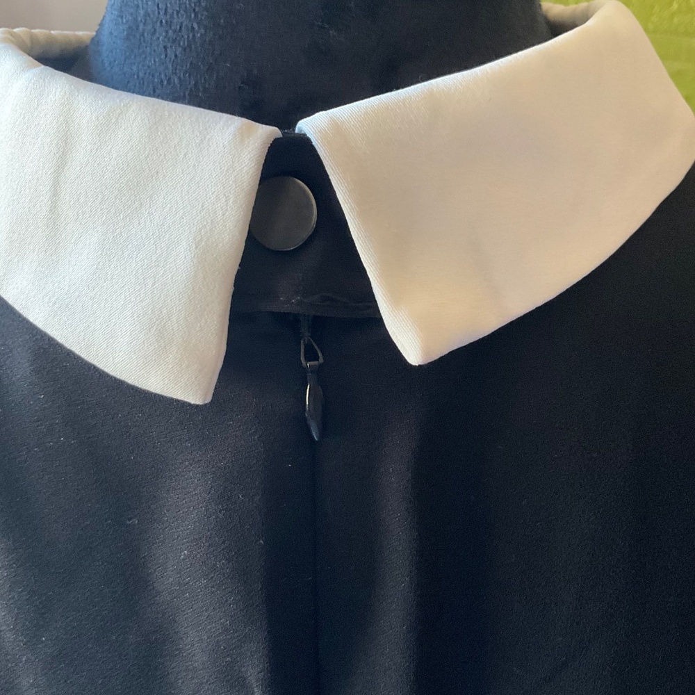 Victoria Beckham Mod Rabbit Peter Pan Dress - size L - Picture 3 of 4